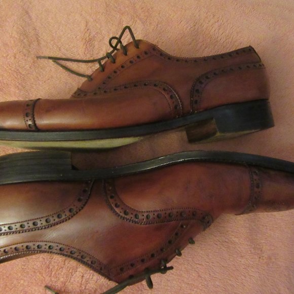 Mens Edward Green Bootmaker Cap Toe Dress Shoes main image 6